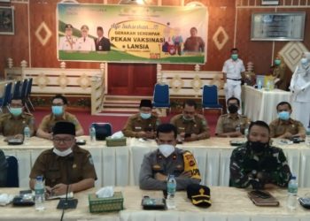 Vaksinasi, Ketua DPRD Kerinci  Edminudin : Semoga Kedepan Kerinci Bebas Covid-19