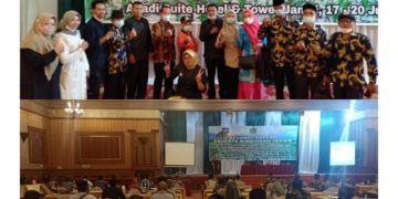 Camat Jambi Hj.Mursida Tinjau Langsung Kegiatan Bimtek Anggota BPD Se-Kota Sungai Penuh