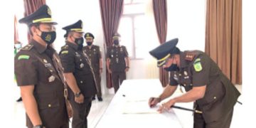 Kejaksaan Negeri Sungai Penuh Gelar Sertijab Kasi Pidsus