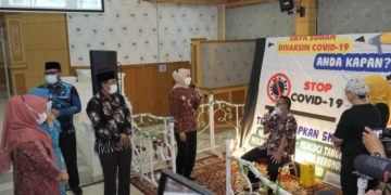 Gelar Vaksinasi Massal, Bupati UAS: Alhamdulillah Antusias Warga Sangat Tinggi