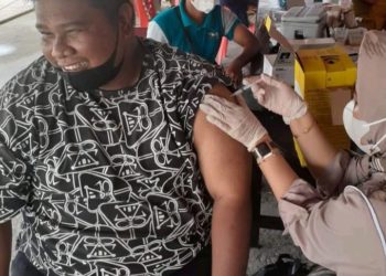 Pemkab Tanjab Barat Gelar Vaksinasi Massal,  ASN Tanjab Barat: Semoga Setelah Divaksin Imun Tubuh Bisa Lebih Kuat