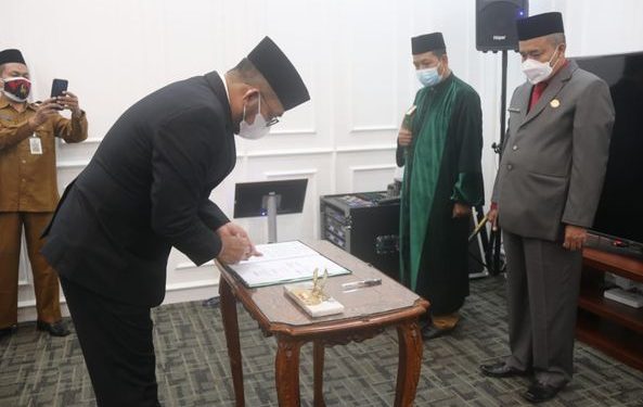 Sekda Lantik Pejabat Fungsional Lingkup Pemrov Jambi