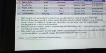 Radja Coffe Wakili Asia Menuju London Coffee Festival