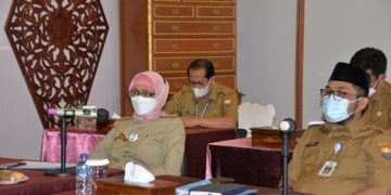 Pj Gubernur Jambi Hadiri Rapat Percepatan APBD Provinsi