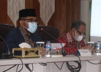 Sekda Pimpin Rapat Persiapan Penyambutan Gubernur dan Wagub Jambi Hasil Pilkada Serentak 2020