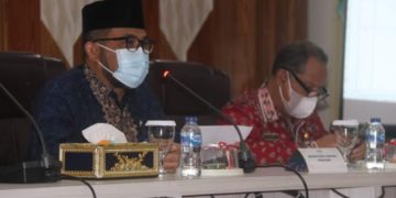 Sekda Pimpin Rapat Persiapan Penyambutan Gubernur dan Wagub Jambi Hasil Pilkada Serentak 2020