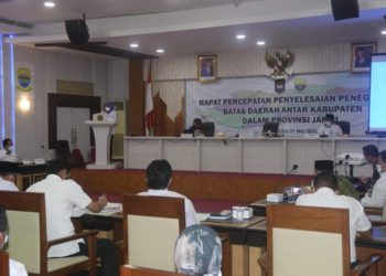 Pj.Gubernur Jambi Tegaskan Percepatan Penyelesaian Masalah Batas di Provinsi Jambi