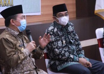 Kunjungan Kerja Di Tanjab Barat, Al Haris : Solusi Mengatasi Covid Jaga IMUN dan IMAN, Percepat Vaksinasi