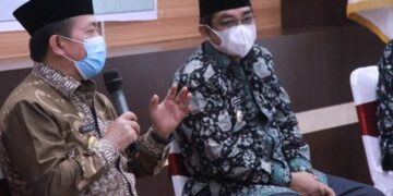 Kunjungan Kerja Di Tanjab Barat, Al Haris : Solusi Mengatasi Covid Jaga IMUN dan IMAN, Percepat Vaksinasi