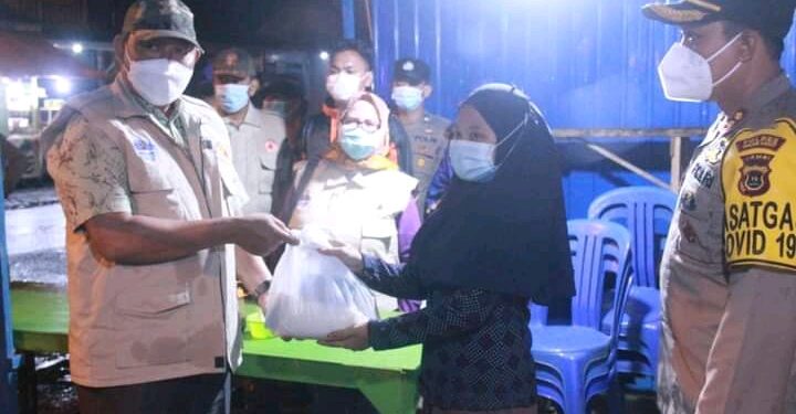 Wabup Dan Tim Satgas Covid-19 Lakukan Operasi Yustisi