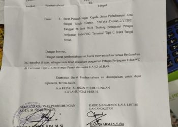 Penekanan Politik Mulai Beraksi, Petugas Penjaga WC Terminal Tanjung Bajure di Resuffle