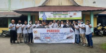 Atlet Cabor PABERSI Mengikuti Pelaksanaan Try Out dilepas oleh KONI Tanjab Barat