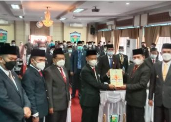 DPRD Sungai Penuh Paripurna Sertijab dan Penyampaian Pidato Sambutan Walikota Periode 2021-2024