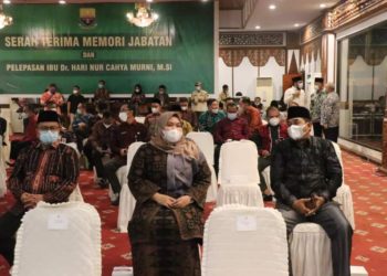 Bupati UAS Hadiri Serah Terima Jabatan Gubernur Jambi