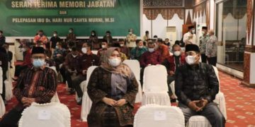 Bupati UAS Hadiri Serah Terima Jabatan Gubernur Jambi