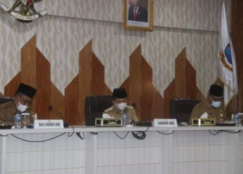 Pikirkan Masyarakat, Gubernur Jambi H.Alharis Tegaskan OPD Maksimalkan Program dan Serapan Anggaran Hadapi Covid-19