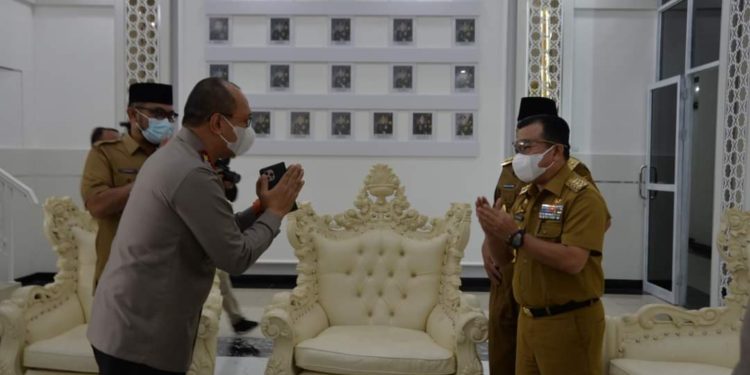 Sambangi Polda Jambi, Al Haris Tegaskan Tingkatkan Sinergitas Melayani Masyarakat Jambi