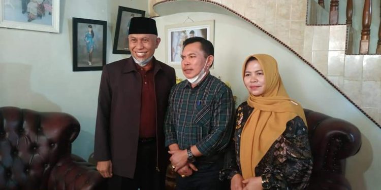 Wako Ahmadi Terima Kunjungan Silaturahmi Gubernur Mahyeldi