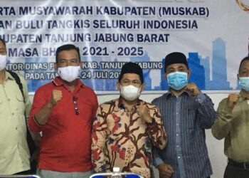 H. Abdullah Nahkodai PBSI Tanjung Jabung Barat Periode 2021-2025