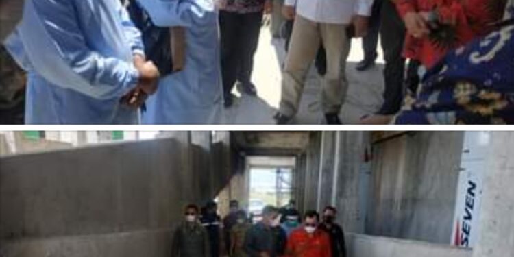 Tinjau Fasilitas Isolasi Pasien Covid 19 RS Bakri, Wako Ahmadi Minta Semua Pasien Terlayani