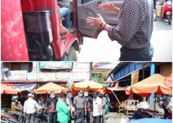 Sidak Pasar Tanjung Bajure, Wawako Antos Instruksikan Penanganan Segera Kebersihan & Ketertiban Pasar