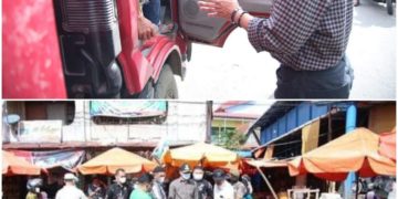 Sidak Pasar Tanjung Bajure, Wawako Antos Instruksikan Penanganan Segera Kebersihan & Ketertiban Pasar