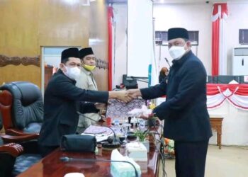 Wabup Hairan Hadiri Rapat Paripurna Keempat DPRD Tanjung Jabung Barat