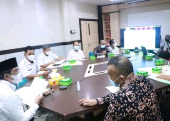 Bupati UAS Ikuti Rakornas Pengendalian Inflasi 2021 Secara Virtual