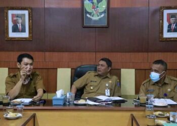 Wabup Hairan Pimpin Rapat Inventarisasi dan Evaluasi Perizinan PT. Rudi Agung Agralaksana (PT. RAAL) dan PT. Pradira Mahajana (PT. PMJ)