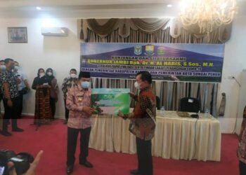 Wako Ahmadi Sambut Kunjungan Perdana Gubernur Alharis ke Sakti Alam Kerinci