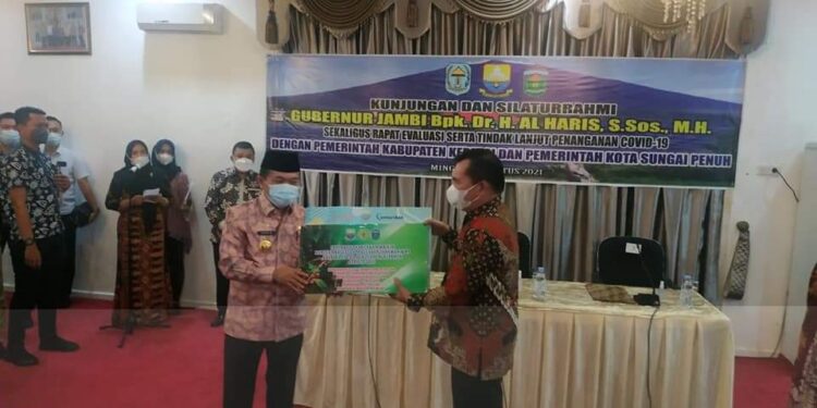 Wako Ahmadi Sambut Kunjungan Perdana Gubernur Alharis ke Sakti Alam Kerinci