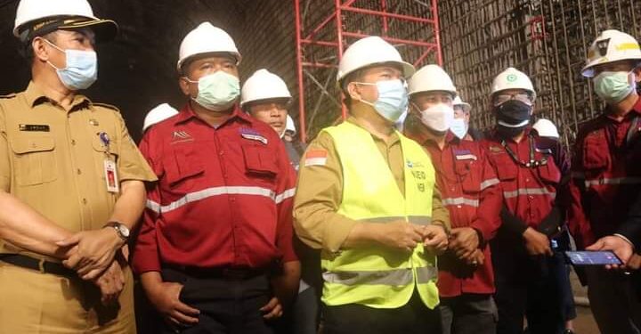 Dukung Pembangunan PLTA Batang Merangin, Al Haris Tinjau Langsung Lokasi Terowongan Air