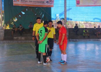 Tim Futsal Perum Permata Berlian Taklukkan Tim Futsal Perum Permata Hijau 3 Dengan Scor 11- 2