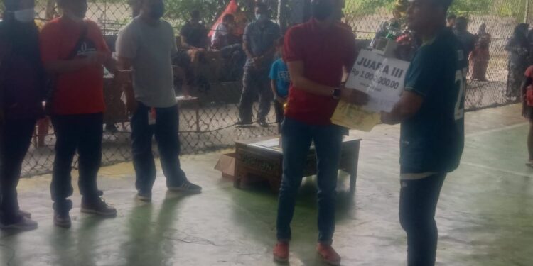 PT Lise Permai Sukses Gelar Tournament Futsal Antar Perumahan