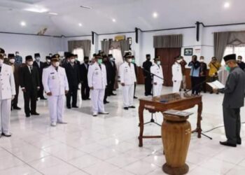 Ini Nama-Nama Eselon lll yang Dilantik Bupati Kerinci