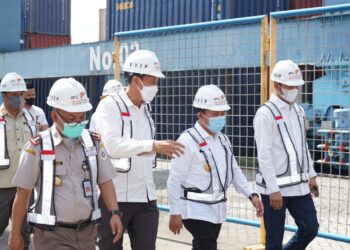 Al Haris Lepas Ekspor Komoditas Pertanian Jambi ke 8 Negara Serentak di 17 Pelabuhan se-Indonesia