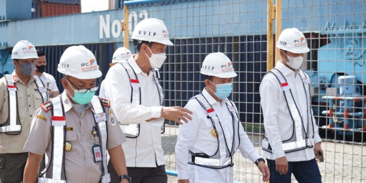 Al Haris Lepas Ekspor Komoditas Pertanian Jambi ke 8 Negara Serentak di 17 Pelabuhan se-Indonesia