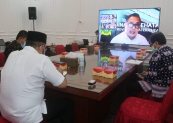 Sekda Harapkan Bantuan Kemenko Perekonomian Segera Terealisasi Atasi Covid-19