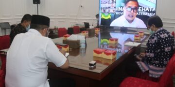 Sekda Harapkan Bantuan Kemenko Perekonomian Segera Terealisasi Atasi Covid-19