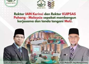 IAIN Kerinci Tanda Tangani MoU dengan KUIPSAS Malaysia