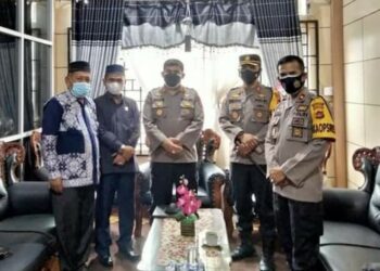 Ketua DPRD Fajran Terima Kunjungan Dirbinmas Polda Jambi dan Kapolres Kerinci