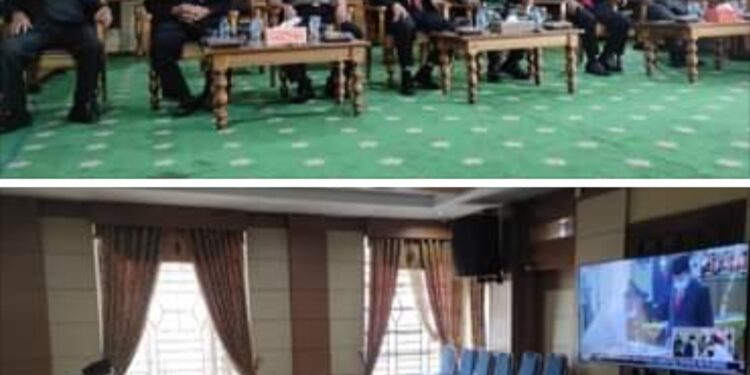 Wako Ahmadi Ikuti Prosesi Pelantikan Bupati Merangin