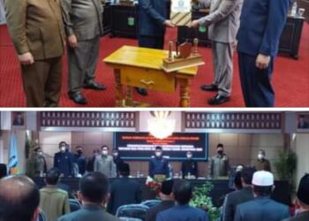 Wako – Dewan Tandatangani Nota Kesepakatan Bersama KUA-PPAS 2022