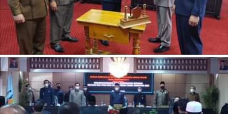 Wako – Dewan Tandatangani Nota Kesepakatan Bersama KUA-PPAS 2022