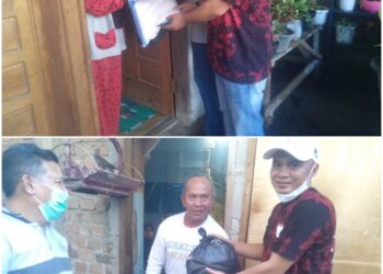 Empati Terhadap Sesama, Feri Hardito Bagikan Sembako