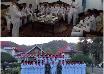 Pasukan Paskibraka Kerinci Diundang Kerumah Dinas Bupati