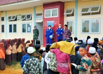 SKK Migas–KKKS Jindi South Jambi B Co Ltd Memberikan Paket Bantuan Perlengkapan Sholat