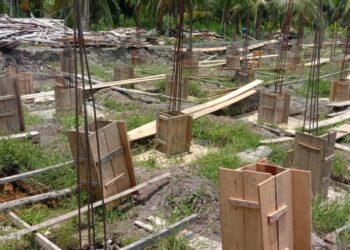 Bersumber APBN Murni 2021, Dua Proyek Bangunan Sekolah Ditanjabbarat Berpotensi Molor