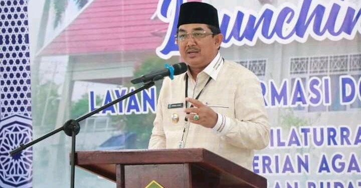 Bupati UAS Lauching Digitalisasi Layanan Informasi Dokumen Haji dan Umrah