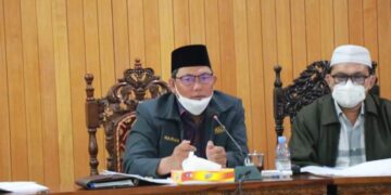 Wabup Hairan Pimpin Rapat Pembahasan Cabang- Cabang lomba MTQ